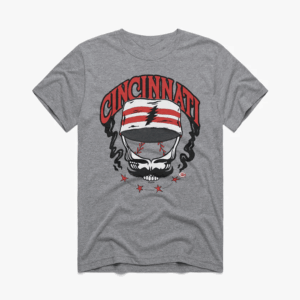 Grateful Dead x Reds Skull Shirt MLB x Grateful Dead x Cincinnati Reds
