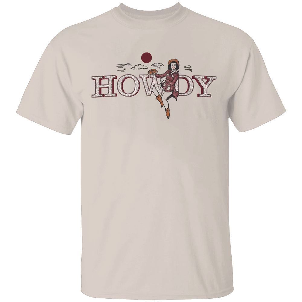 HOWDY SHIRT Texas A&M Cowgirl, Texas A&M Aggies HOWDY SHIRT Texas A&M Cowgirl, Texas A&M Aggies