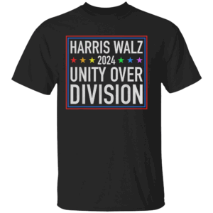 Harris Waltz 2024 Unity Over Division T Shirt