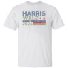 Harris Walz Waltz 2024 Retro Vintage Distressed Design T Shirt