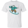 Icee Bear Smoking Shirt White T Shirt, Newport Cigarettes, Hockey Bear