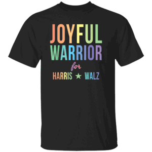 Joyful Warrior for Kamala Harris Tim Walz 2024 T Shirt