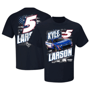 KYLE LARSON MOTORSPORTS TEAM USA FLAG PATRIOTIC SHIRT