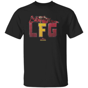 LFG Deadpool & Dogpool Chilling T Shirt Marvel Deadpool & Wolverine