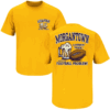 Morgantown A Drinkin' Town with a Football Problem T Shirt West Virginia Mountaineers