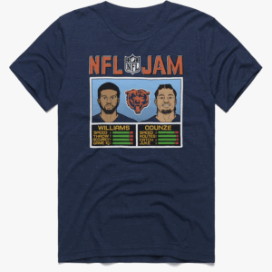 NFL Jam Williams And Odunze Shirt Caleb Williams, Rome Odunze, Chicago Bears