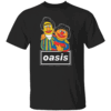 OASIS SHIRT Black T Shirt, Funny Bert and Ernie, Oasis Band