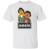 OASIS SHIRT White T Shirt, Funny Bert and Ernie, Oasis Band