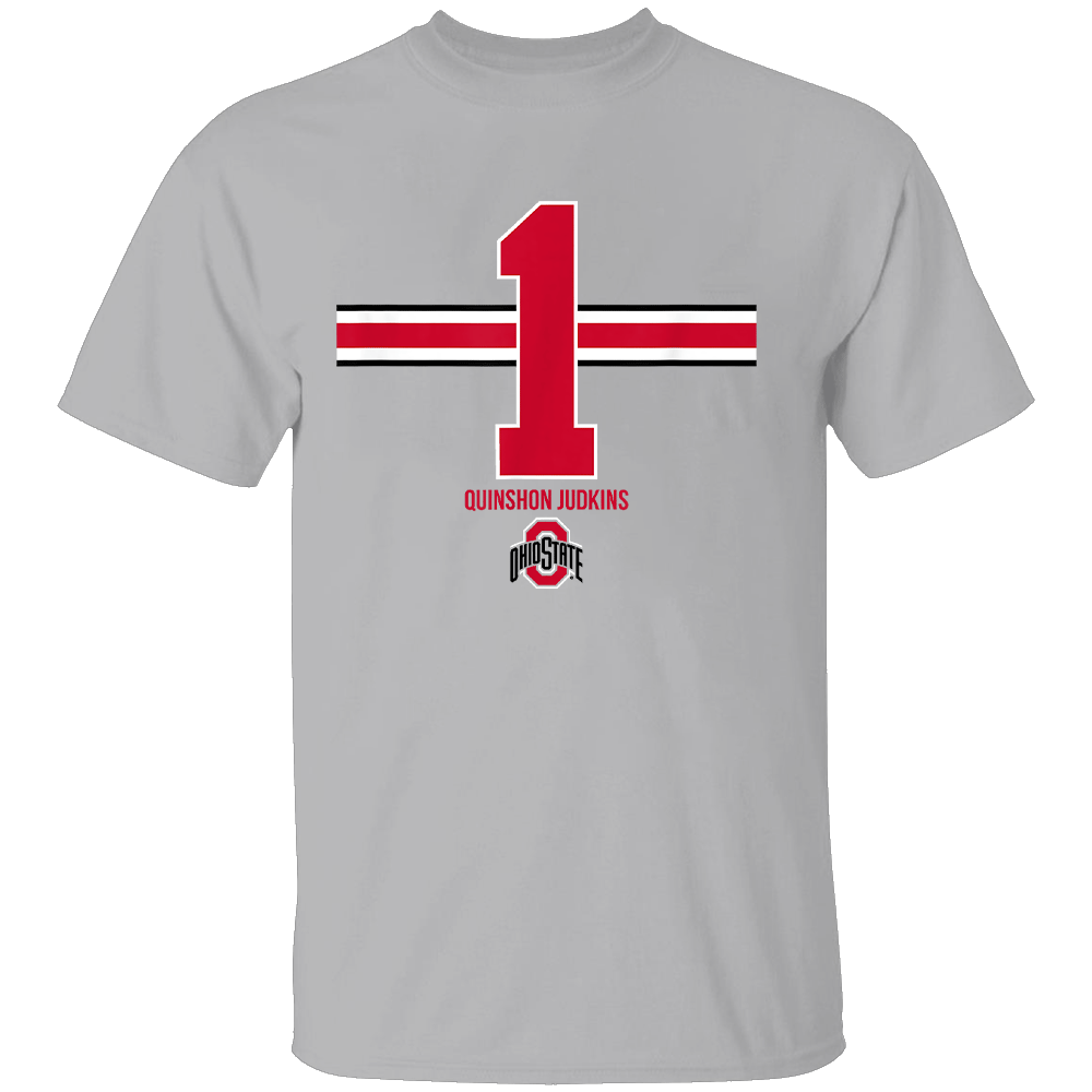OHIO STATE #1 SHIRT Quinshon Judkins, Ohio State Buckeyes OHIO STATE #1 SHIRT Quinshon Judkins, Ohio State Buckeyes