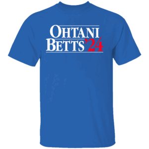 OHTAIN & BETTS '24 SHIRT Mookie Betts & Shohei Ohtani Los Angeles Dodgers