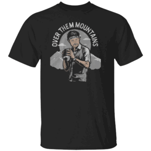 OVER THEM MOUNTAINS SHIRT Gardner Minshew, Las Vegas Raiders