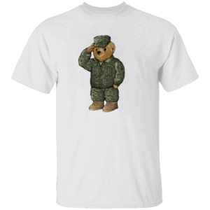 SALUTE BEAR SHIRT US Army, Polo Bear