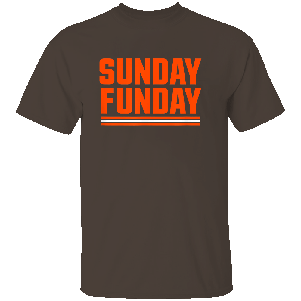 SUNDAY FUNDAY SHIRT Cleveland Browns SUNDAY FUNDAY SHIRT Cleveland Browns