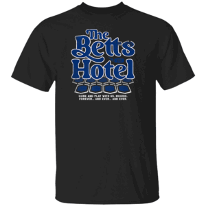 THE BETTS HOTEL SHIRT Mookie Betts, Los Angeles Dodgers