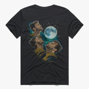 Three Wolverine Moon Shirt Three Wolf Moon, Deadpool & Wolverine