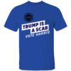 Trump Is A Scab Vote Kamala Harris Blue Shirt UAW Union