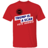 Trump Is A Scab Vote Kamala Harris Red Shirt UAW Union