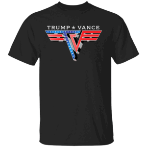 Trump Vance Shirt Van Halen II Logo, Patriot, Trump Vance 2024 T Shirt