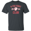 V TEK Fight Club 2004 Shirt Jason Varitek, Boston Red Sox