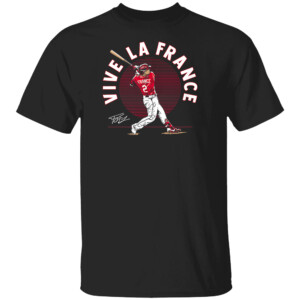 VIVE LA FRANCE SHIRT Ty France, Cincinnati Reds