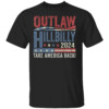 Vintage Elections Outlaw Hillbilly US Flag Shirt Trump Vance 2024