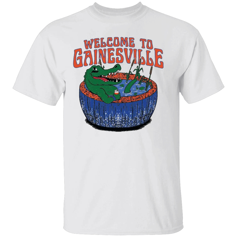 WELCOME TO GAINESVILLE SHIRT Florida Gators WELCOME TO GAINESVILLE SHIRT Florida Gators