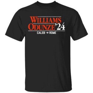 WILLIAMS ODUNZE '24 SHIRT Alan Williams, Rome Odunze, Chicago bears