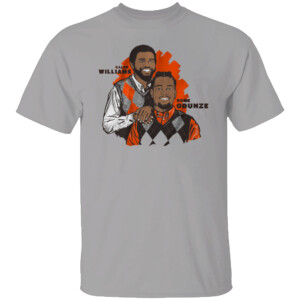 WILLIAMS ODUNZE STEP BROTHERS SHIRT DUO PORTRAIT, Alan Williams, Rome Odunze, Chicago bears