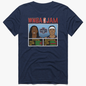 WNBA Jam Atkins And Edwards Shirt Ariel Atikins, Aaliyah Edwards, Washington Mystics