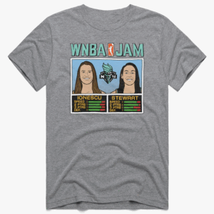 WNBA Jam Ionescu And Stewart Shirt Sabrina Ionescu, Breanna Stewart, New York Liberty