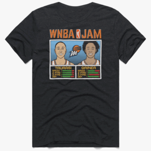 WNBA Jam Taurasi And Griner Shirt Diana Taurasi, Brittney Griner, Phoenix Mercury