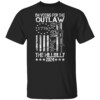 'm Voting For The Outlaw And The Hillbilly 2024 Pro 45 T Shirt Trump Vance 2024 J.D. Vance