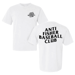 ANTI FISHER BASEBALL CLUB SHIRT Funny Social Club, John Fisher, Oakland Athletics