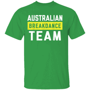 Australian Breakdancing Costume Team Break Dancer Matching T Shirt
