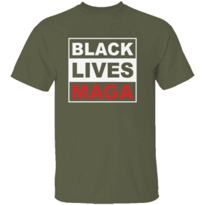 BLACK LIVES MAGA SHIRT Black For Trump, Trump 2024 T Shirt
