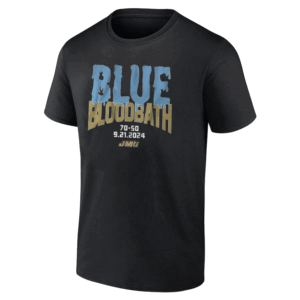BLUE BLOODBATH SHIRT JMU Football, James Madison Dukes
