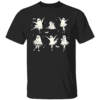 Ballet Ghost Ballet Dancer Spooky Dance Kids Halloween T Shirt