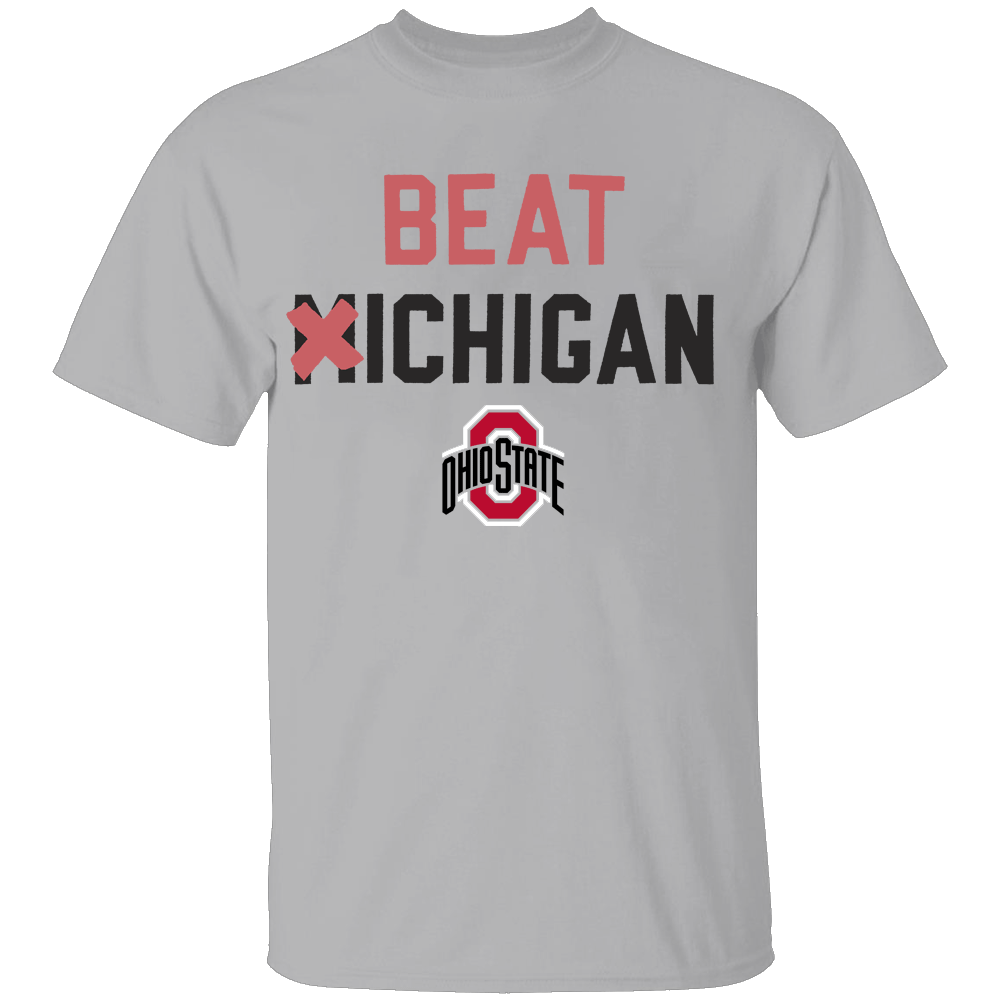 Beat Michigan Shirt Anti-Michigan T-Shirt, Ohio State Buckeyes Beat Michigan Shirt Anti Michigan T Shirt, Ohio State Buckeyes