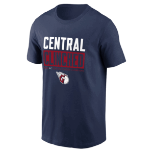 CENTRAL CLINCHED SHIRT 2024 AL Central Division Champions T Shirt, Cleveland Guardians