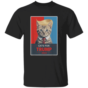 Cats For Trump 2024 Election T Shirt