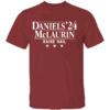 DANIELS MCLAURIN '24 RAISE HAIL SHIRT Jayden Daniels, Terry McLaurin, Washington Commanders