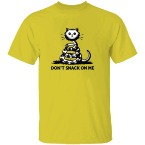 Don't Snack on Me Funny Cat T Shirt