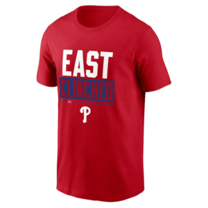 EAST CLINCHED T SHIRT 2024 NL East Division Champions T Shirt, Philadelphia Phillies