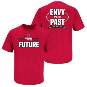 Fear The Future Envy The Past Shirt Nebraska Cornhuskers