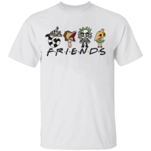 Halloween Friends Shirt Movie Embroidery, Beetlejuice Movie Character, Funny Halloween, Retro Halloween
