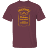 JD BOTTLE QB5 SHIRT Funny Jack Daniel Whisky Logo, Jayden Daniels, Washington Commanders