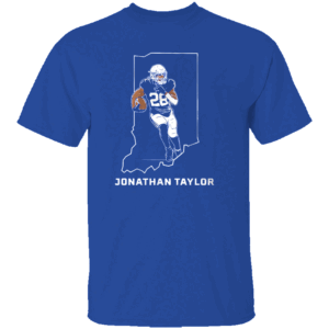 JONATHAN TAYLOR STATE STAR SHIRT Jonathan Taylor, Indianapolis Colts