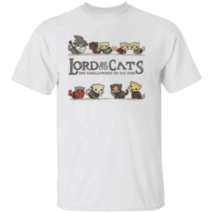 Lord Of The Cats The Furrlowship Of The Ring T Shirt Funny Cats, Lord Of The Ring