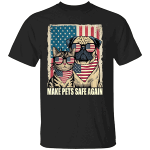 Make Pets Safe Again Trump Harris Debate Eating The Dogs Cat T Shirt