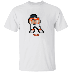 NIX 8 Bit SHIRT Bo Nix, Denver Broncos
